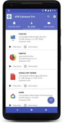 APK Extractor Pro android App screenshot 3